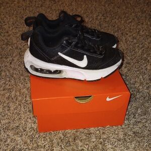 Nike Kids Black and White Air Max Sneakers